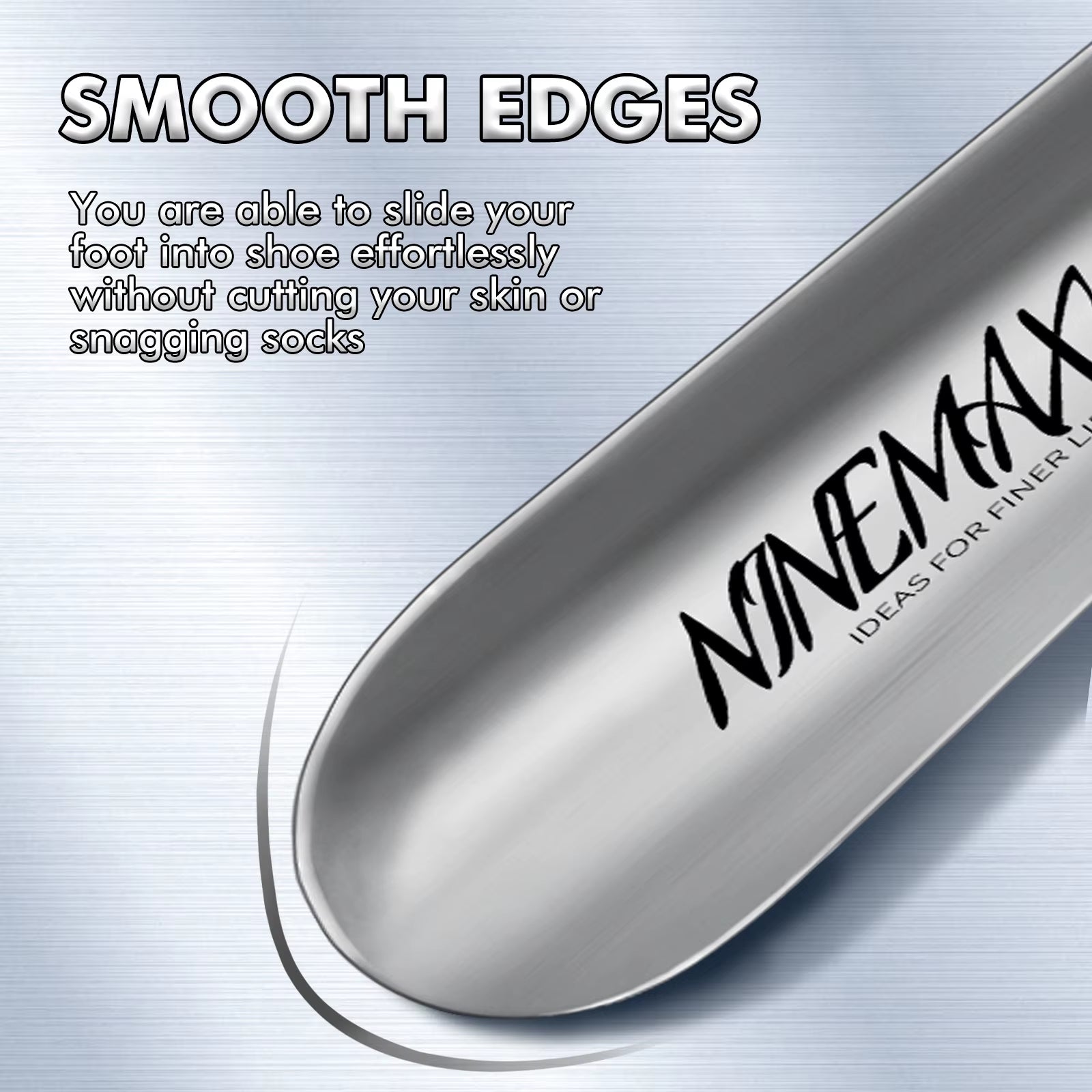 Metal Long Handle Shoe Horns 16.5" Shoe Horn Extra Long Shoe Horn for Seniors Shoe Spoon Professional Aid Tool Shoe Accessories