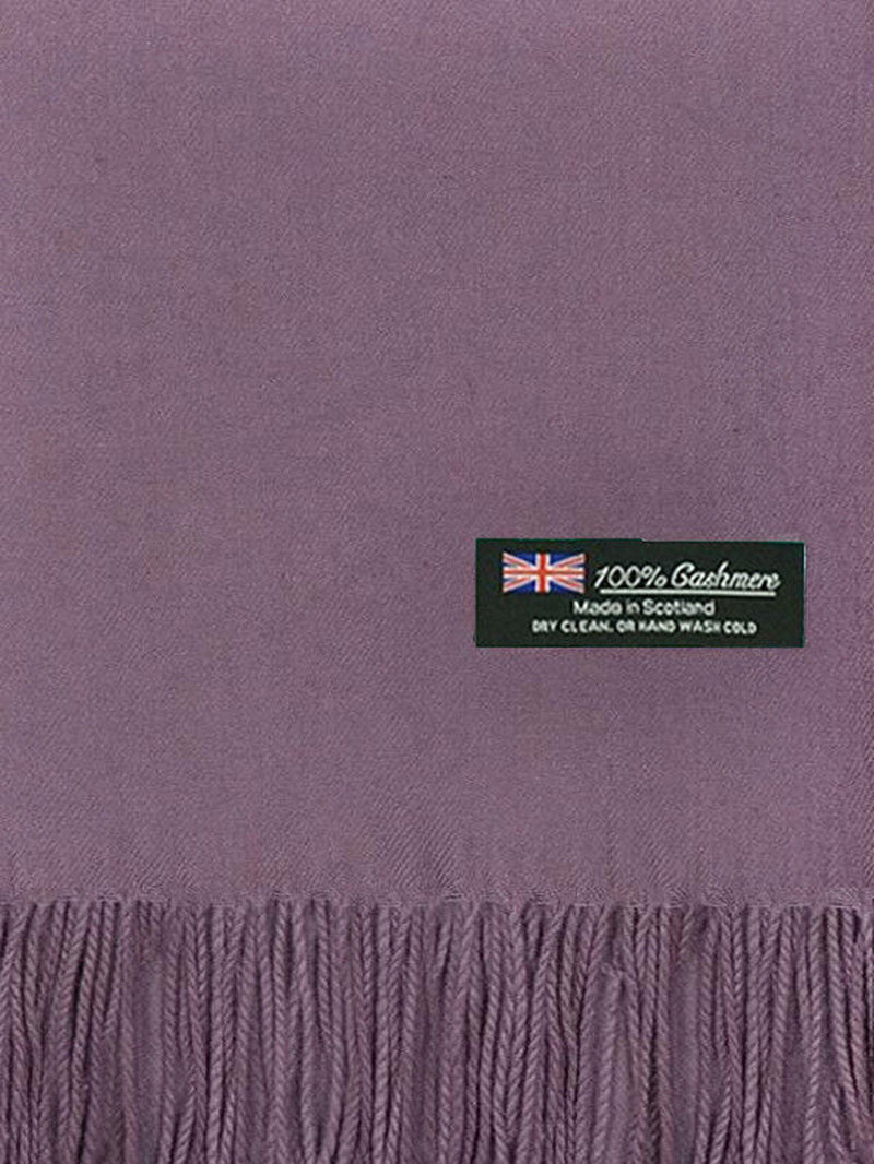 Mens Womens Oversize 100% Cashmere Scotland Wool Blanket Shawl Wrap Solid Scarf