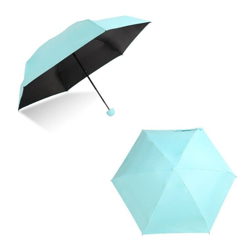 Mini Capsule Umbrella Windproof Anti-Uv Sun /Rain Folding Small Pocket Umbrellas